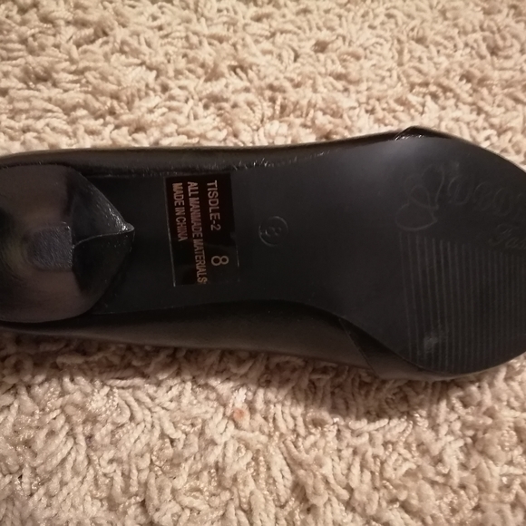 Women black dress shoes - Picture 3 of 5